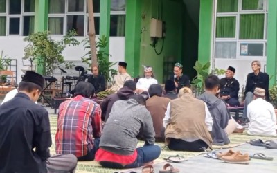 Cangkrukan Budaya Harlah 61 LESBUMI NU di MTs Ma'arif Sidomukti